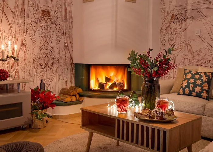 Vakantiehuis Warm & Cosy 2-store 3-br House With Fireplace, Living Room, Garden, Terrace, Balcony & Parking 30 Minutes From Centre