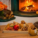 Semesterbostad Warm & Cosy 2-store 3-br House With Fireplace, Living Room, Garden, Terrace, Balcony & Parking 30 Minutes From Centre *
